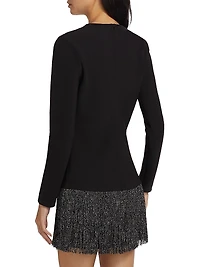 Agatha Fringe Minidress