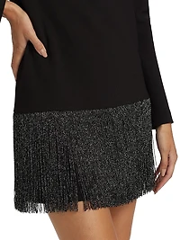 Agatha Fringe Minidress