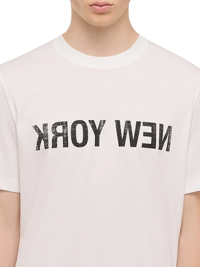 Reverse NY Cotton T-Shirt