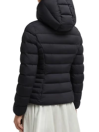 Herbe Hooded Short Down Jacket
