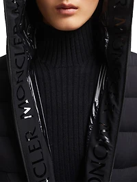 Herbe Hooded Short Down Jacket