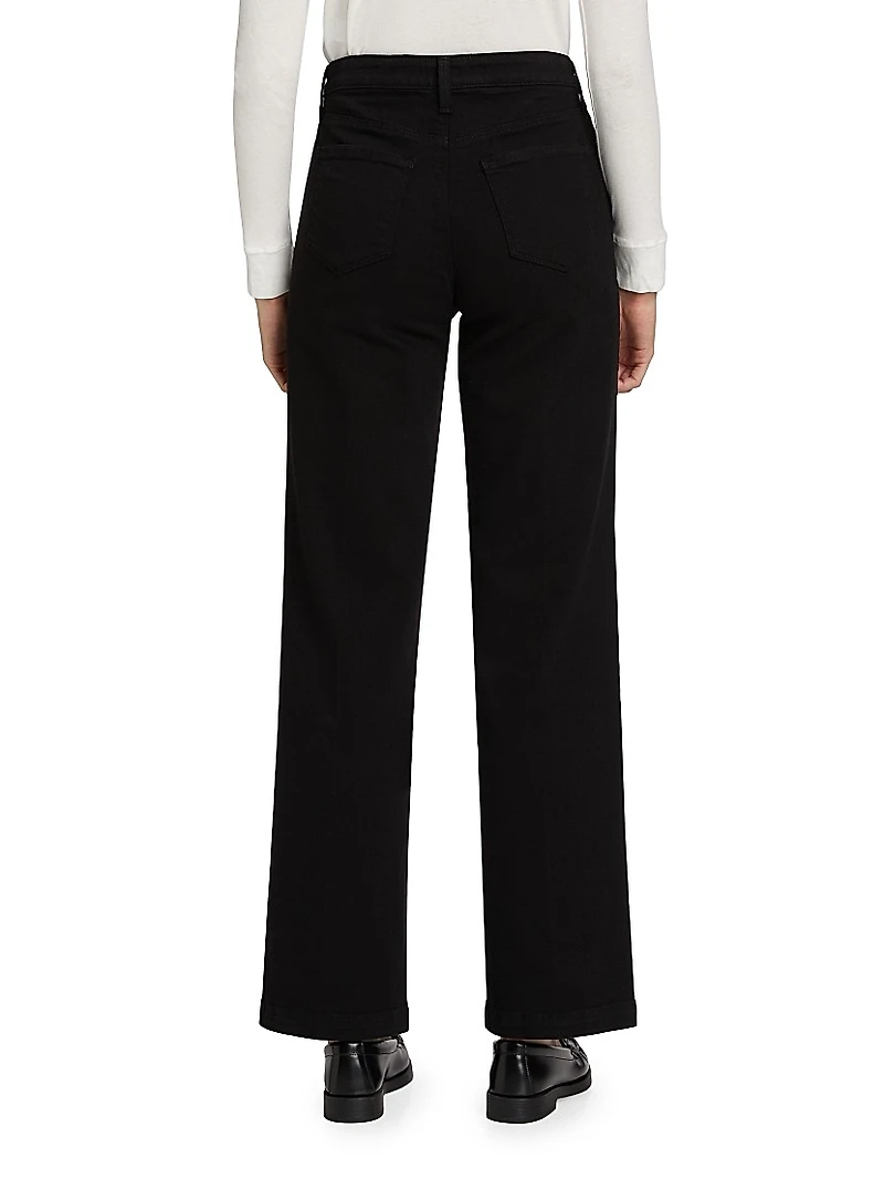 Scottie High-Rise Wide-Leg Jeans
