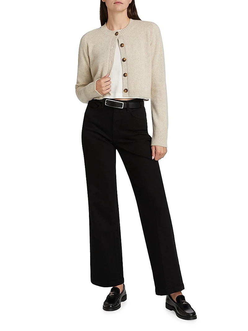 Scottie High-Rise Wide-Leg Jeans