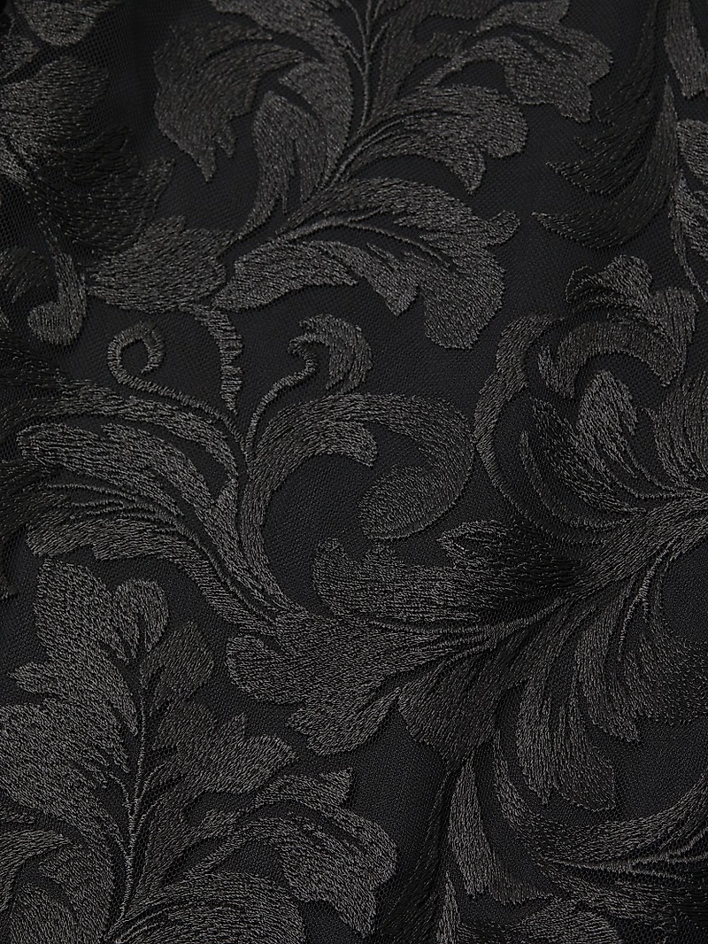 Bella Soirée Lace A-Line Midi-Dress
