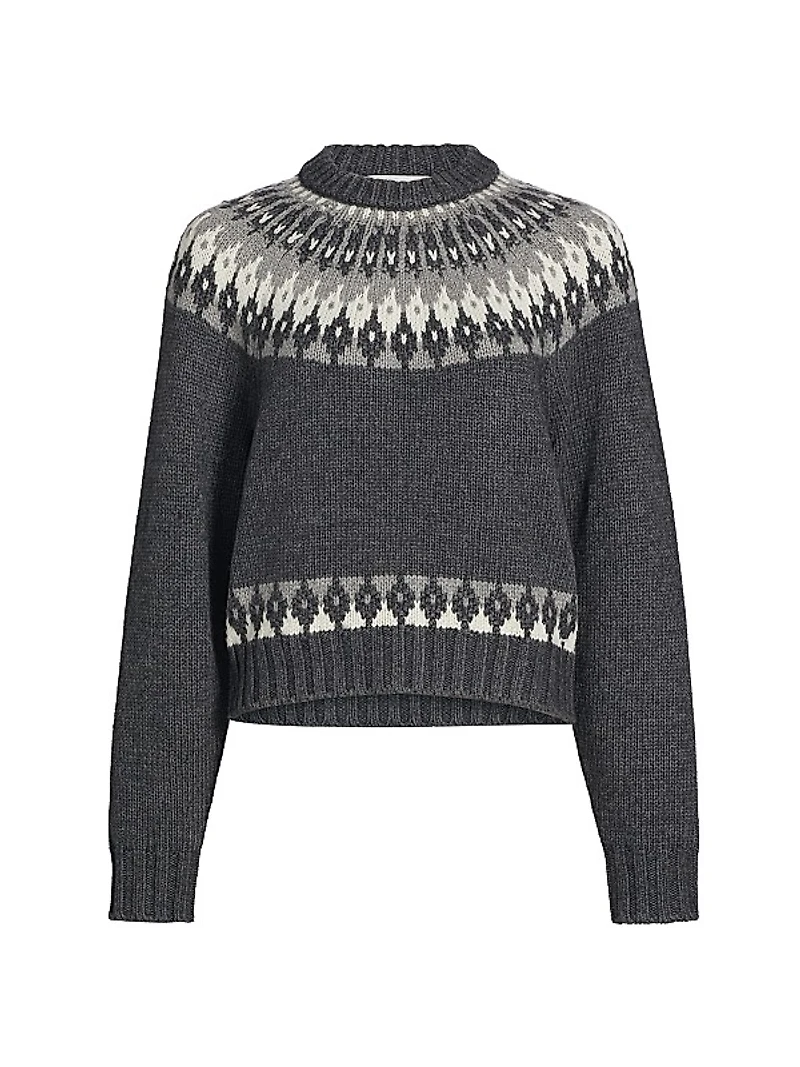 Dangela Pattern Sweater
