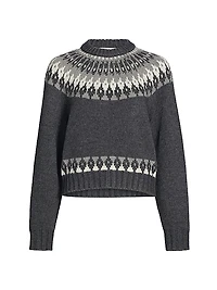 Dangela Pattern Sweater