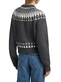 Dangela Pattern Sweater