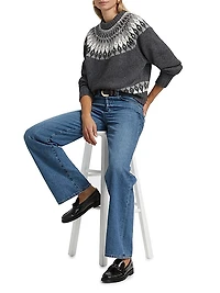 Dangela Pattern Sweater