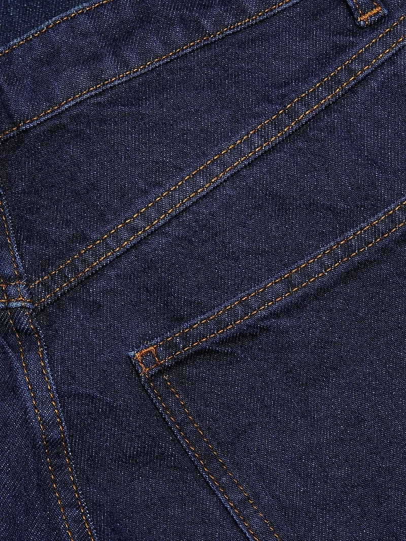 Sade Mid-Rise Straight-Leg Jeans