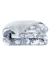 Galante Reversible Cotton Duvet & Sham Collection