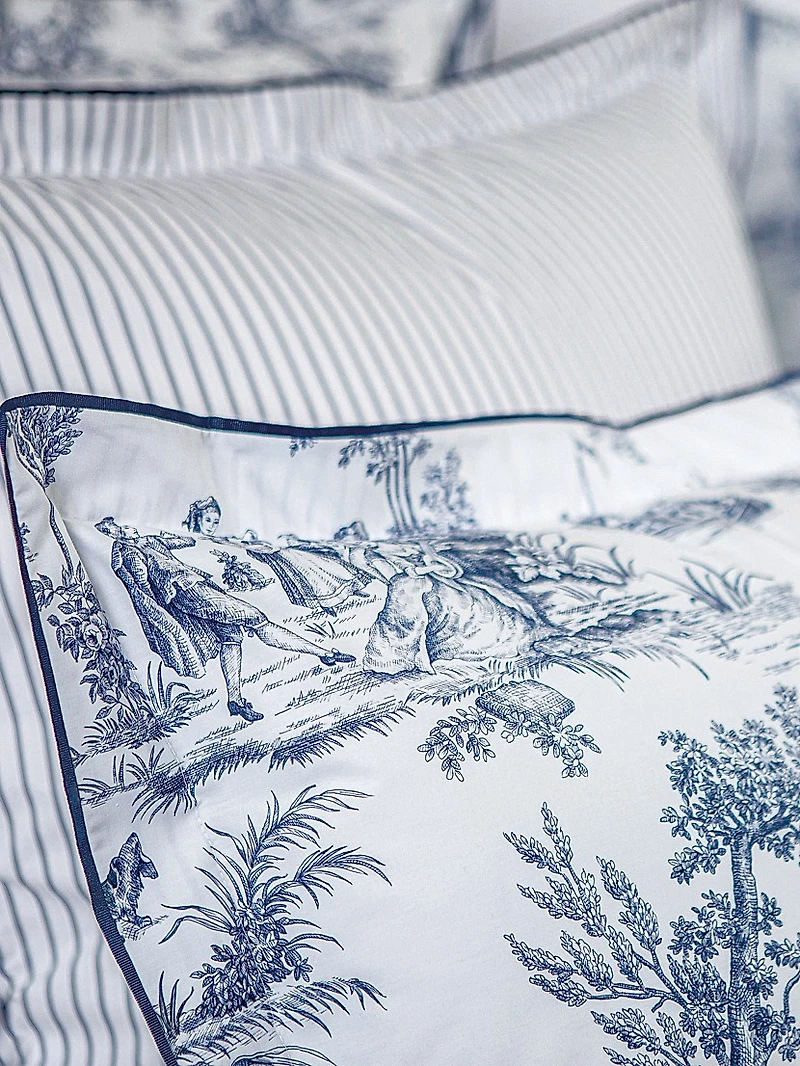 Galante Reversible Cotton Duvet & Sham Collection