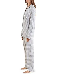Kate Striped Drawstring Pajamas