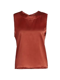 Jadon Satin Sleeveless Top