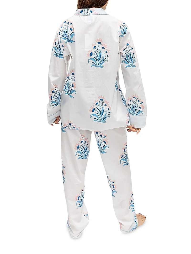 Women's Hillhouse Long Pajama Set
