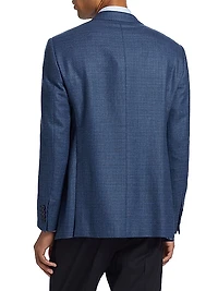 Hi Textured Virgin Wool Sportcoat