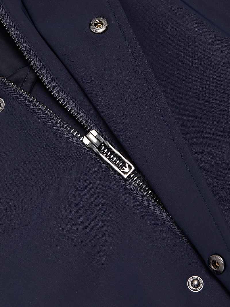 Caban Stand-Collar Jacket