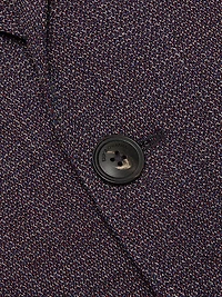 Wool-Blend Single-Breasted Blazer