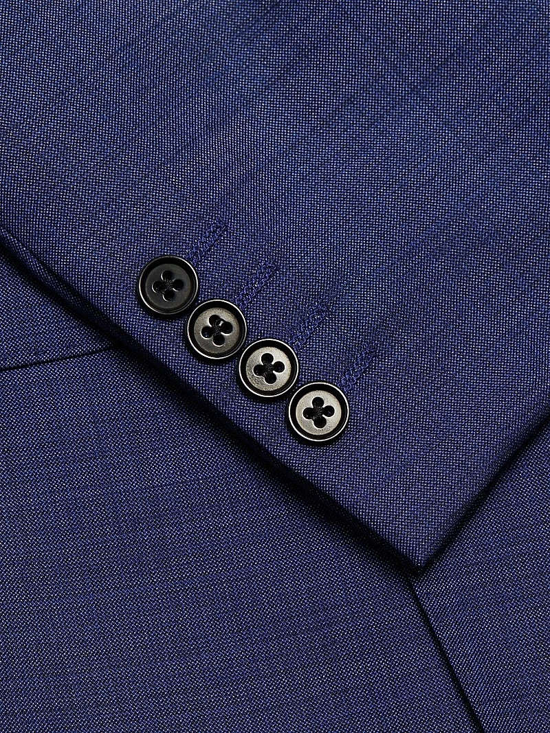 Wool Single-Breasted Suit