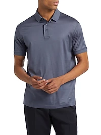 Cotton-Blend Short Shirt