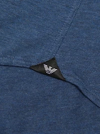 Melange Slim-Fit Button-Up Shirt