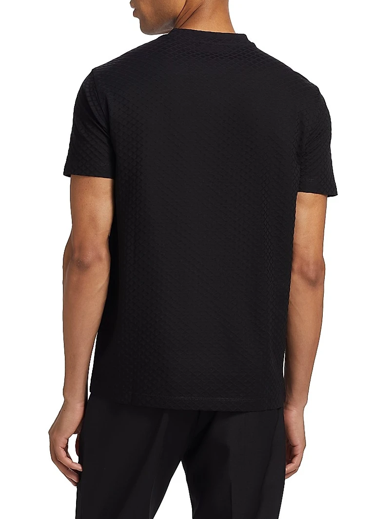 Logo Cotton Crewneck T-Shirt