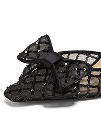 New Nostalgia Diamante Slingback Pumps