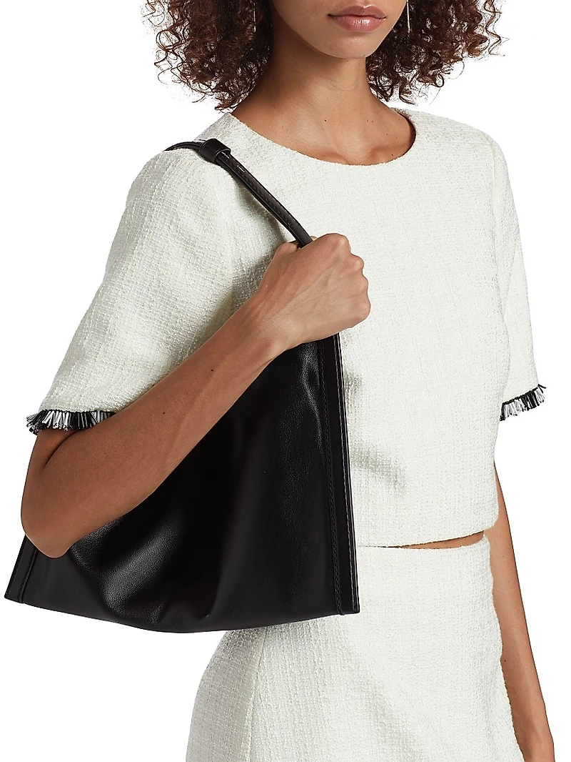 Lee Beaded Fringe Cropped Top