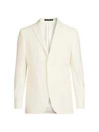 Peak-Lapel Tailored Jacket