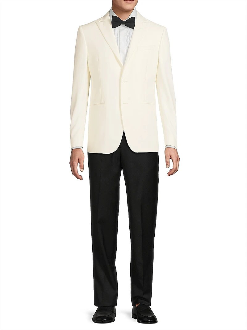 Peak-Lapel Tailored Jacket