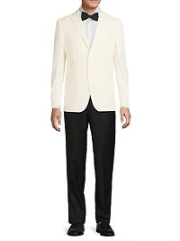 Peak-Lapel Tailored Jacket