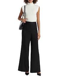 Kinley Rib-Knit Sleeveless Top