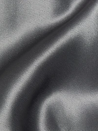 Satin Halter Draped Maxi Dress