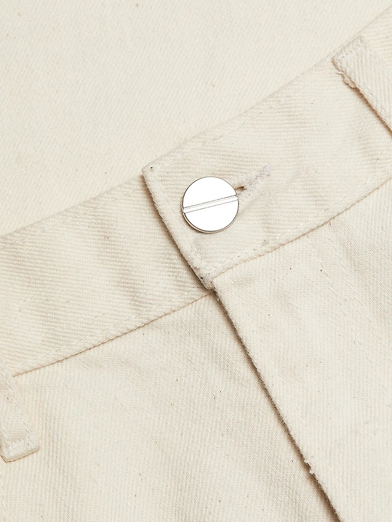 Tiny Dancer Stretch-Cotton Wide-Leg Jeans