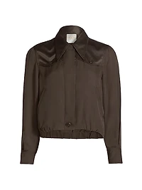 Hep Silk Button-Up Shirt