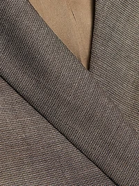 Wool-Blend Tie-Waist Smoking Jacket