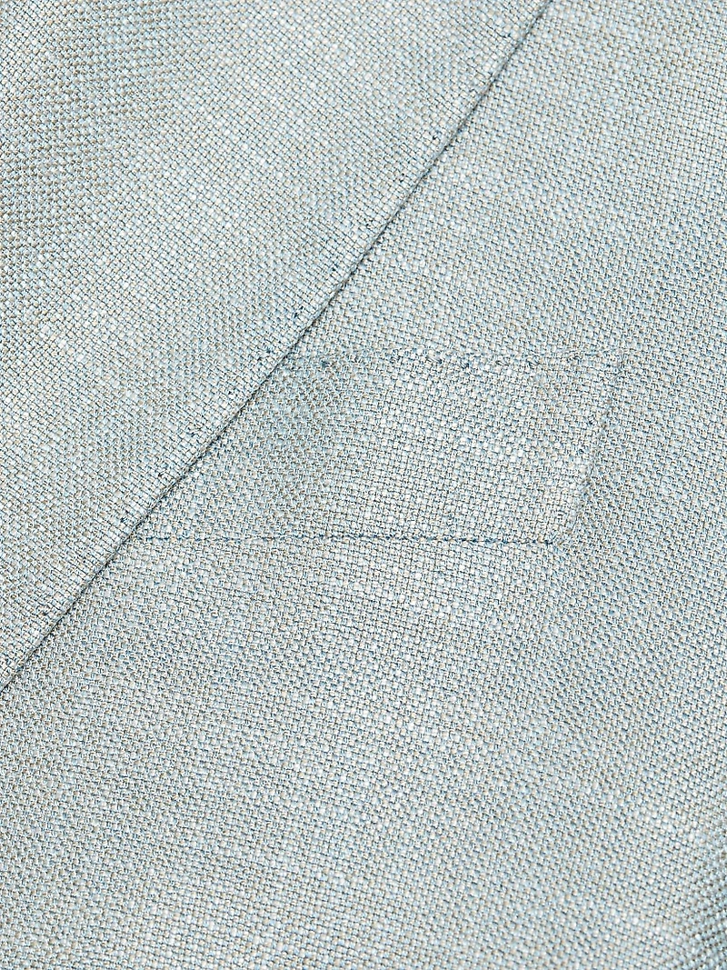 Plaid Wool Single-Breasted Jacket