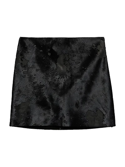 Leather Miniskirt