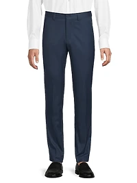 Lightweight Wool-Silk Trousers