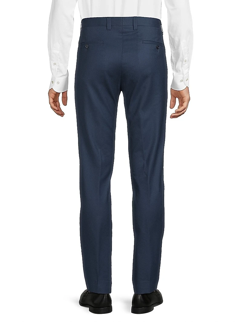 Lightweight Wool-Silk Trousers