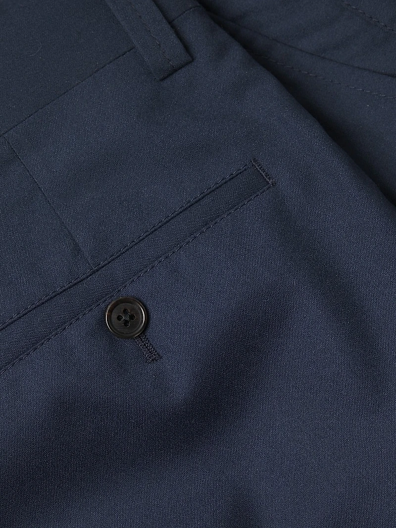 Lightweight Wool-Silk Trousers
