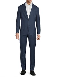 Lightweight Wool-Silk Trousers