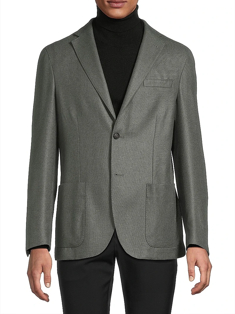 Silk-Wool Sportcoat