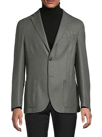 Silk-Wool Sportcoat