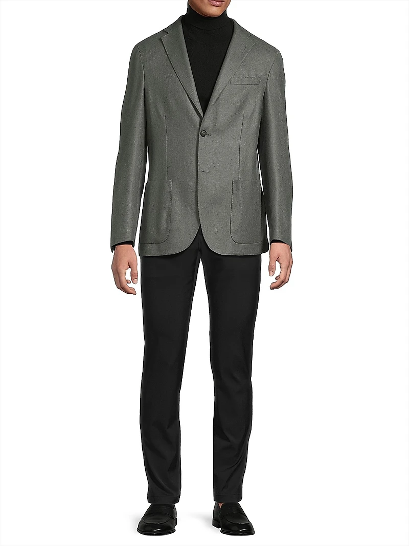 Silk-Wool Sportcoat