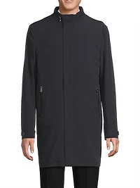 Techno Hooded Car Coat