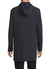 Techno Hooded Car Coat