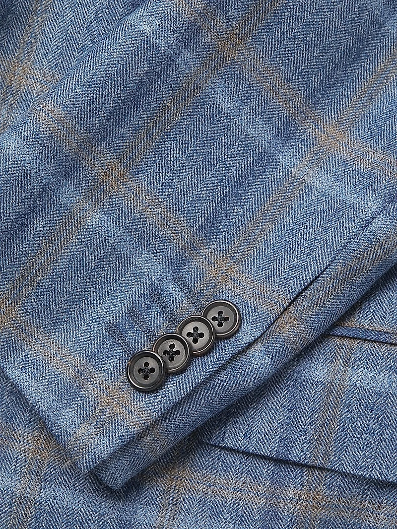 Academy Plaid Wool Jacket