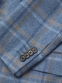 Academy Plaid Wool Jacket