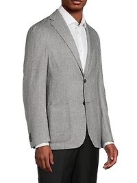 Silk-Cashmere Sport Jacket