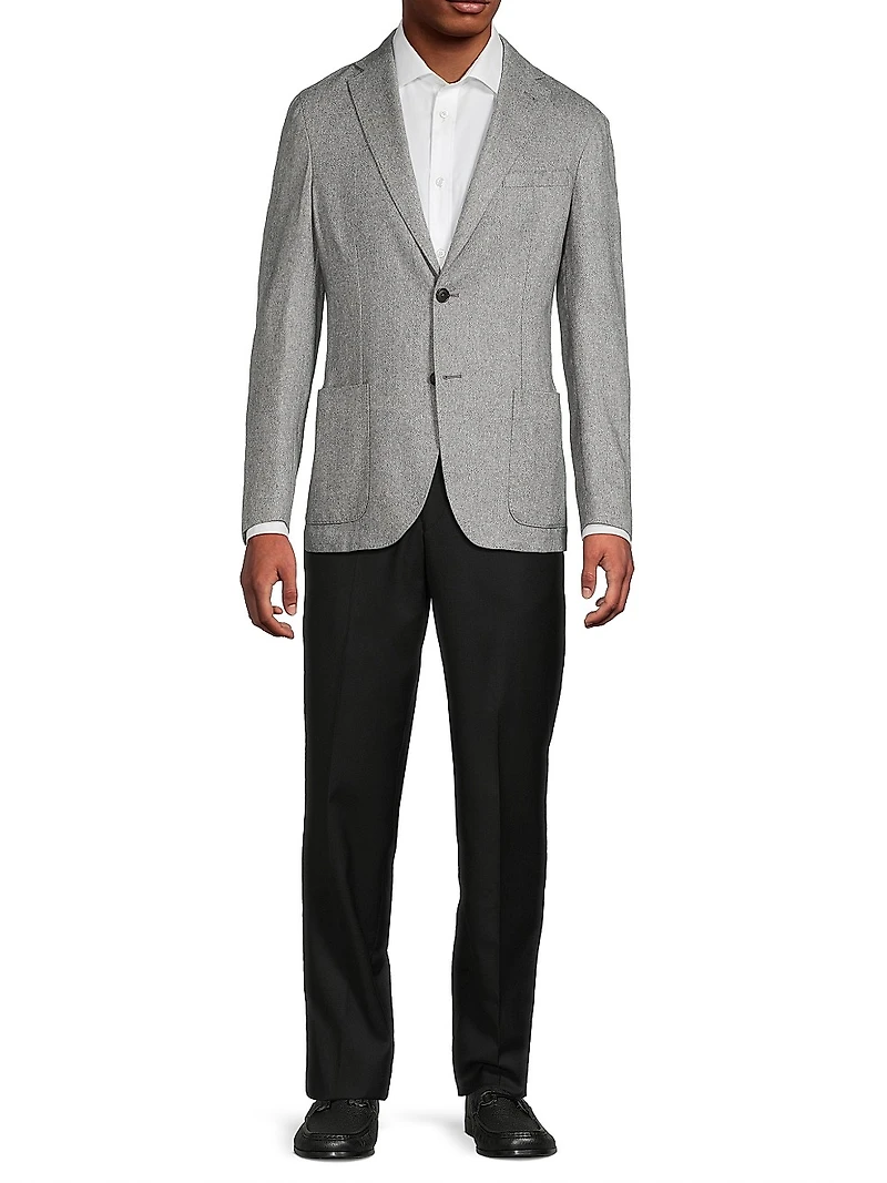Silk-Cashmere Sport Jacket